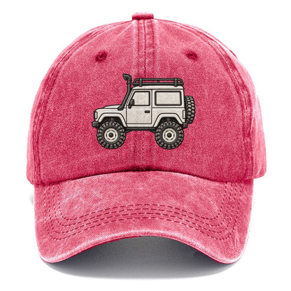 Boxy Trail Wagon Side Profile Off Roading And Overlanding Classic Cap – Pomegranate Blush