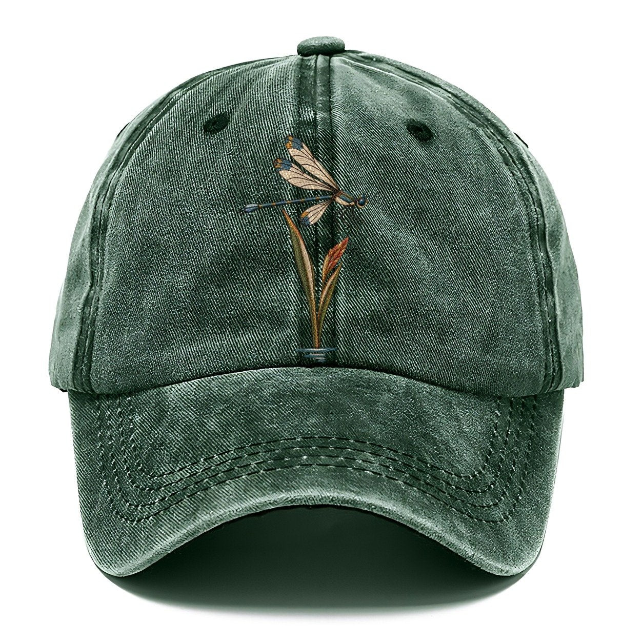 Damselfly Reed Reflection Gentle Wild Classic Cap – Forest Mist