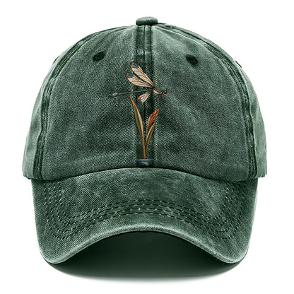 Damselfly Reed Reflection Gentle Wild Classic Cap – Forest Mist