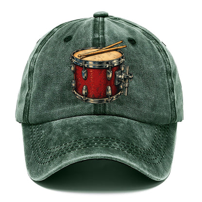 Single Rack Tom Drum Kit Classic Cap – Forest Mist