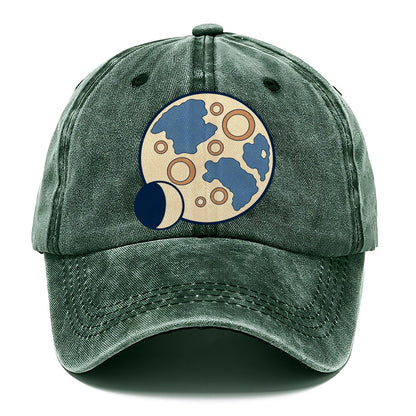 Lunar Surface Study Astronomy And Stargazing Classic Cap – Forest Mist