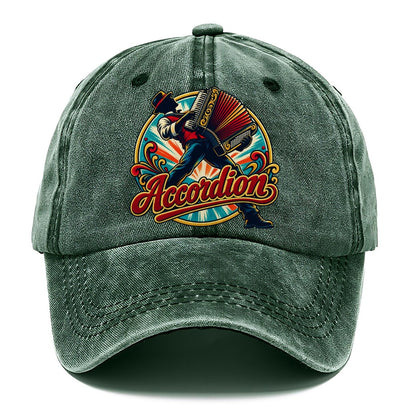 Accordion Crest Music Instruments Classic Cap – Forest Mist