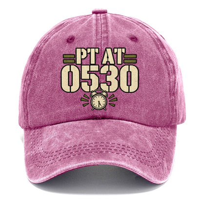 Pt At 0530 Barracks Wit Classic Cap – Dusty Rose