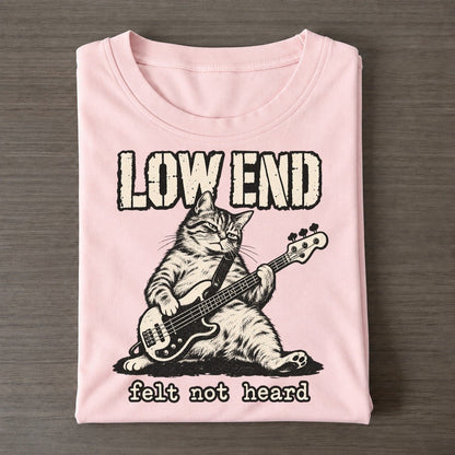 Bass Cat Alley Cat Records Classic T-shirt – Pink