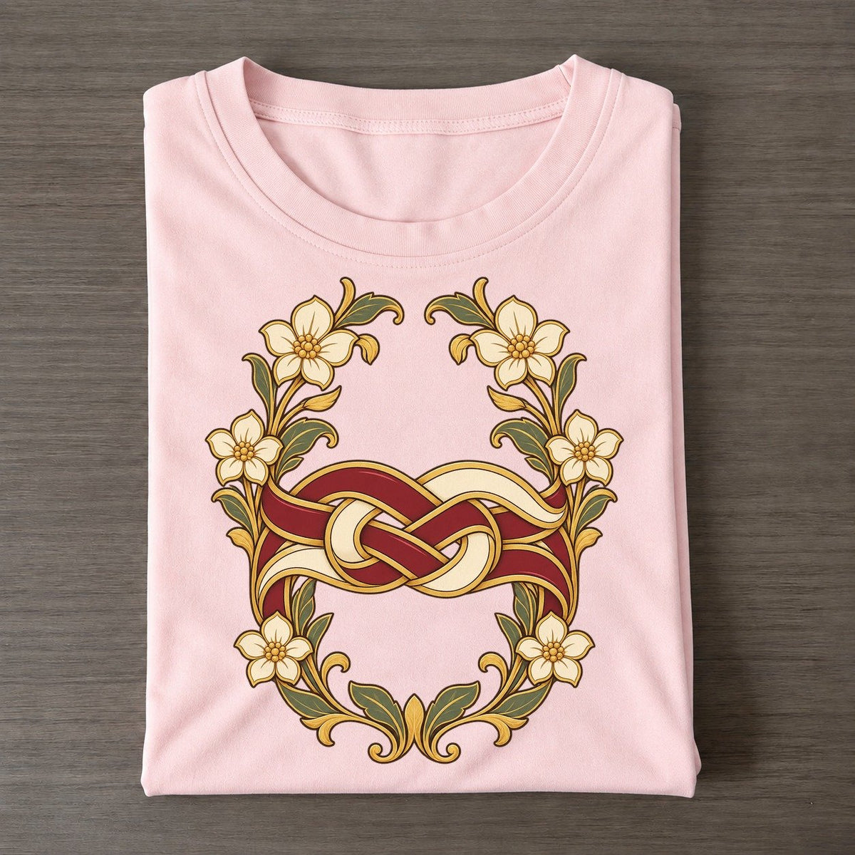 Herakles Garden Quiet Wards Heritage Classic T-shirt – Pink