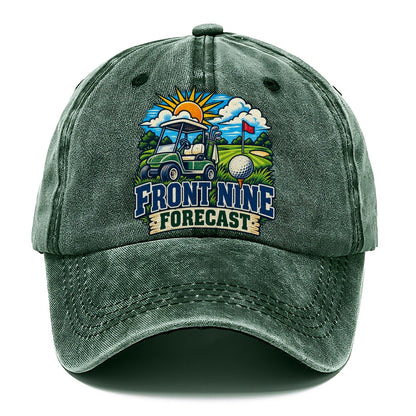 Front Nine Forecast Golf Life Classic Cap – Forest Mist