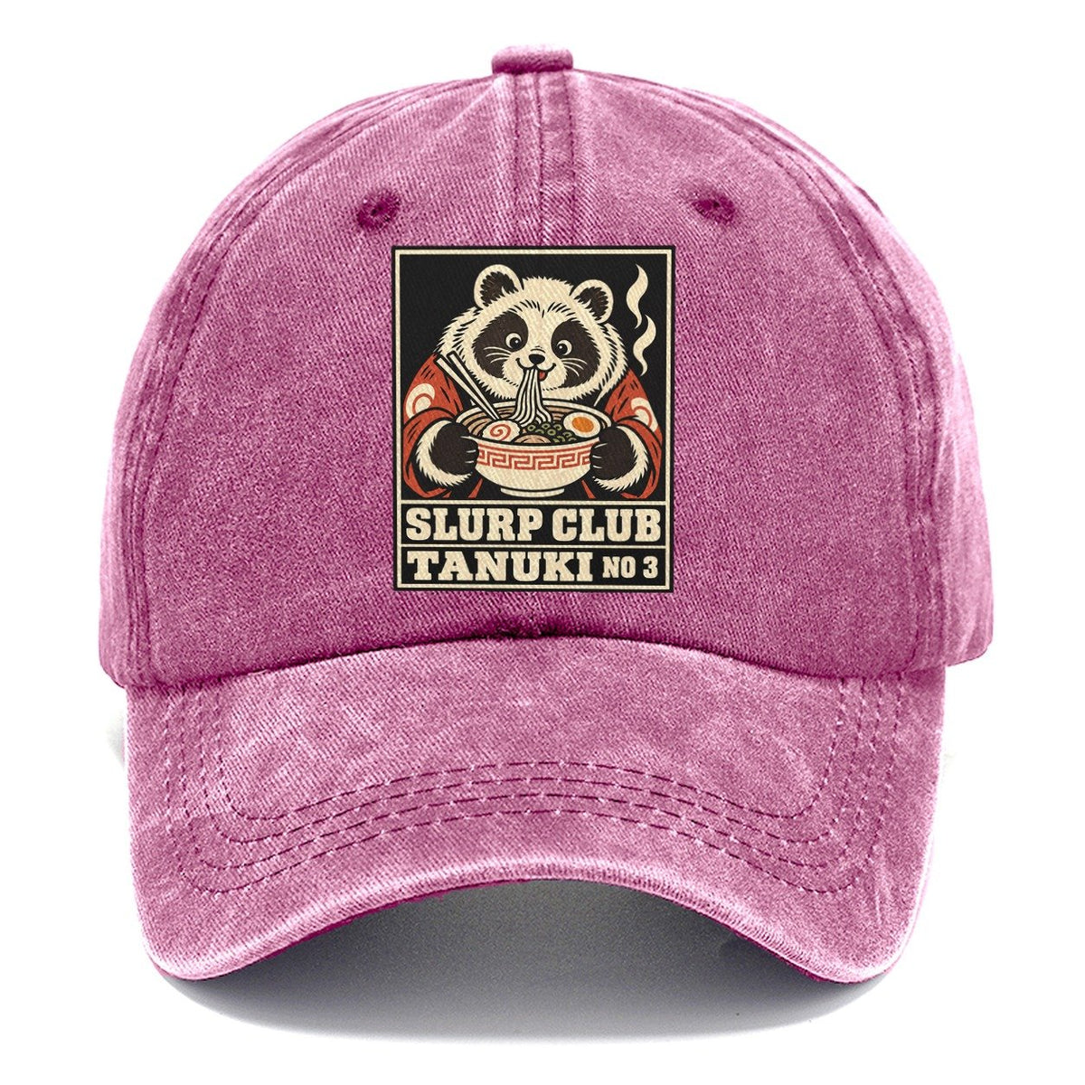 Tanuki Tonkotsu Slurp Club Classic Cap – Dusty Rose