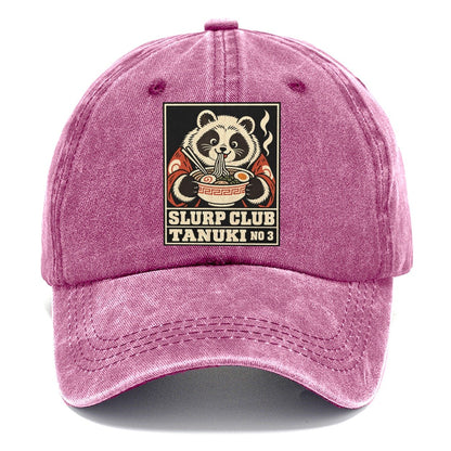 Tanuki Tonkotsu Slurp Club Classic Cap – Dusty Rose