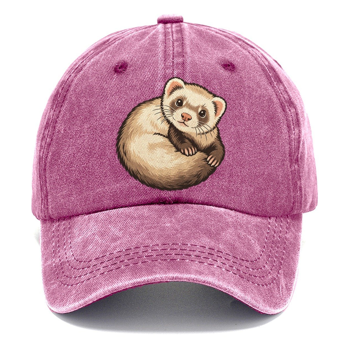 Ferret Loop Small Pet Logos Classic Cap – Dusty Rose