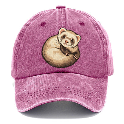Ferret Loop Small Pet Logos Classic Cap – Dusty Rose