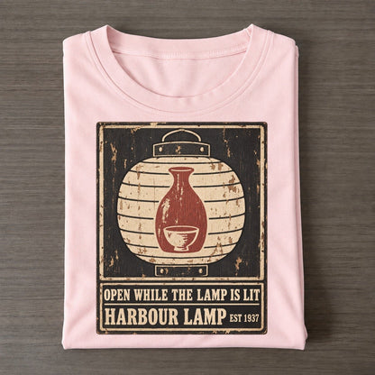 Harbour Lamp Izakaya Rules Classic T-shirt – Pink