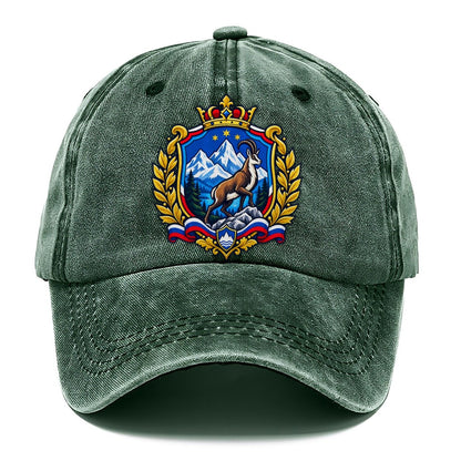Slovenia Heraldic Crest Country Logos Classic Cap – Forest Mist