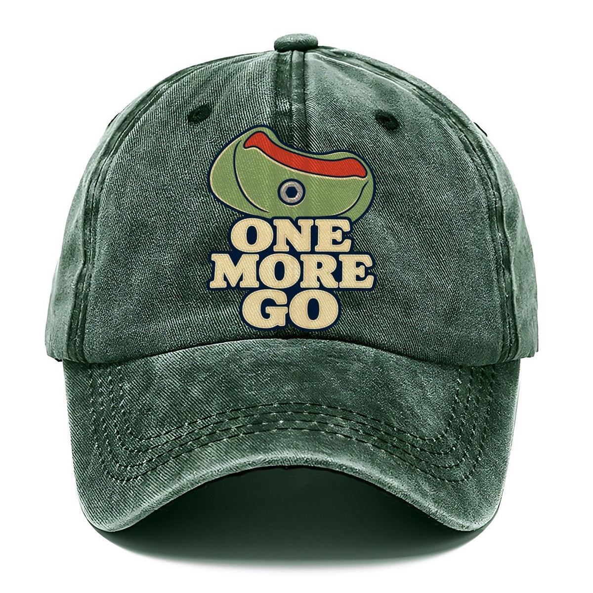 One More Go Rock Climbing Classic Cap – Forest Mist