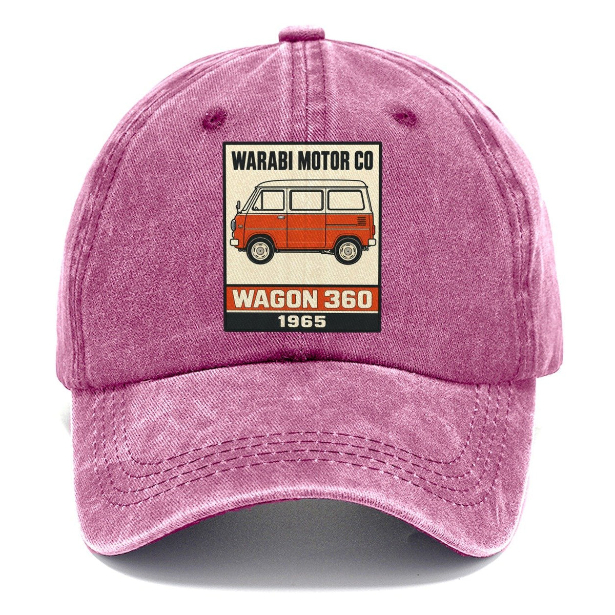 Warabi Wagon Showa Speed Plates Classic Cap – Dusty Rose