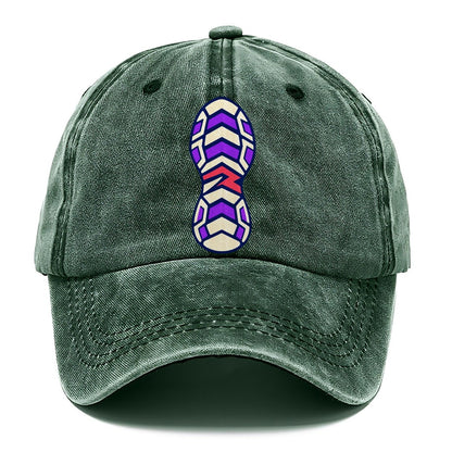 Chevron Sole 90S Running Clubs Classic Cap – Forest Mist