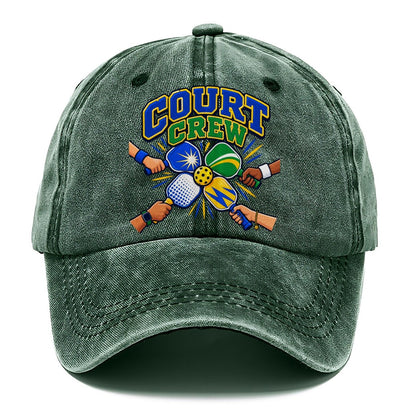 Court Crew Pickleball Life Classic Cap – Forest Mist