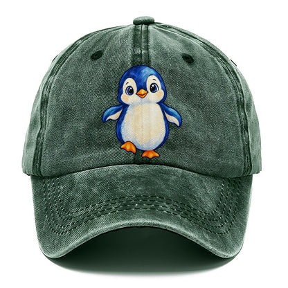 Penguin Front Waddle Sea Sprite Classic Cap – Forest Mist