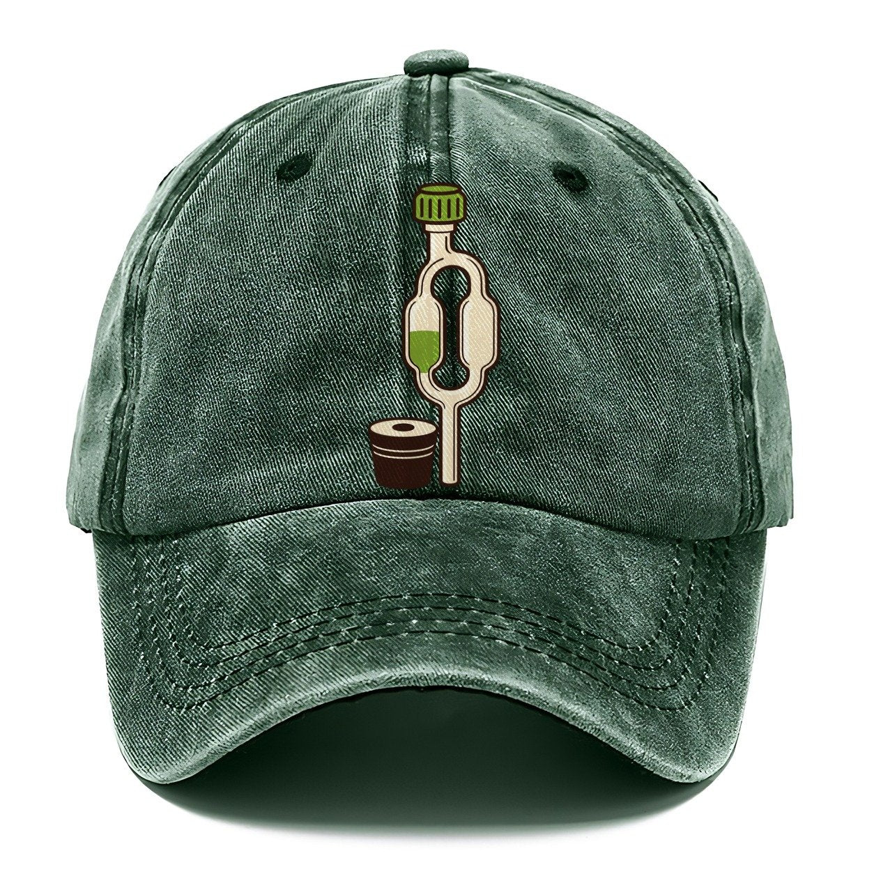 Airlock And Stopper Study Homebrewing Classic Cap – Forest Mist