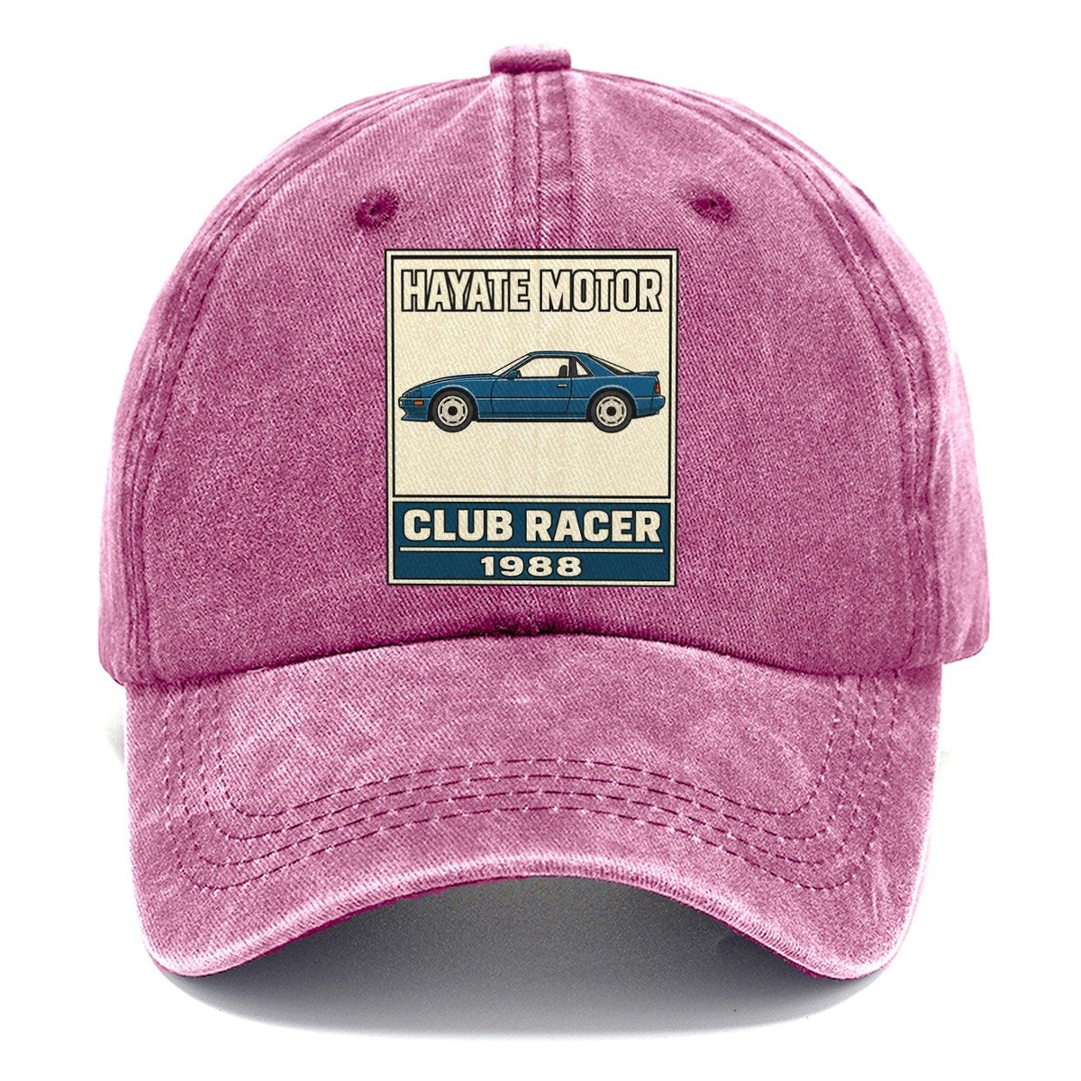 Hayabusa Club Racer Showa Speed Plates Classic Cap – Dusty Rose