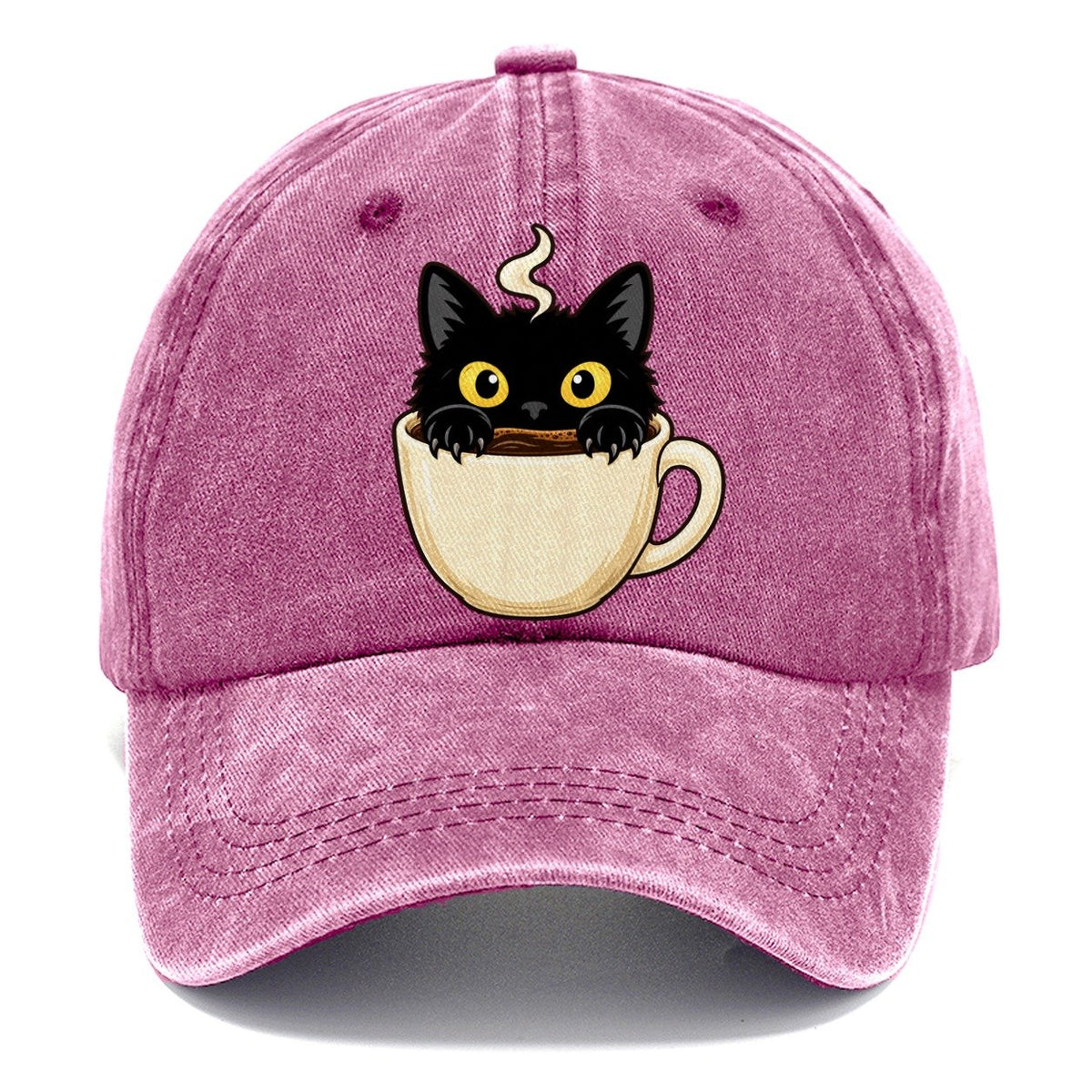 Black Cat Coffee Mug Fan Favorites Classic Cap – Dusty Rose