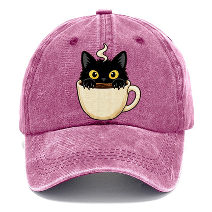 Black Cat Coffee Mug Fan Favorites Classic Cap – Dusty Rose