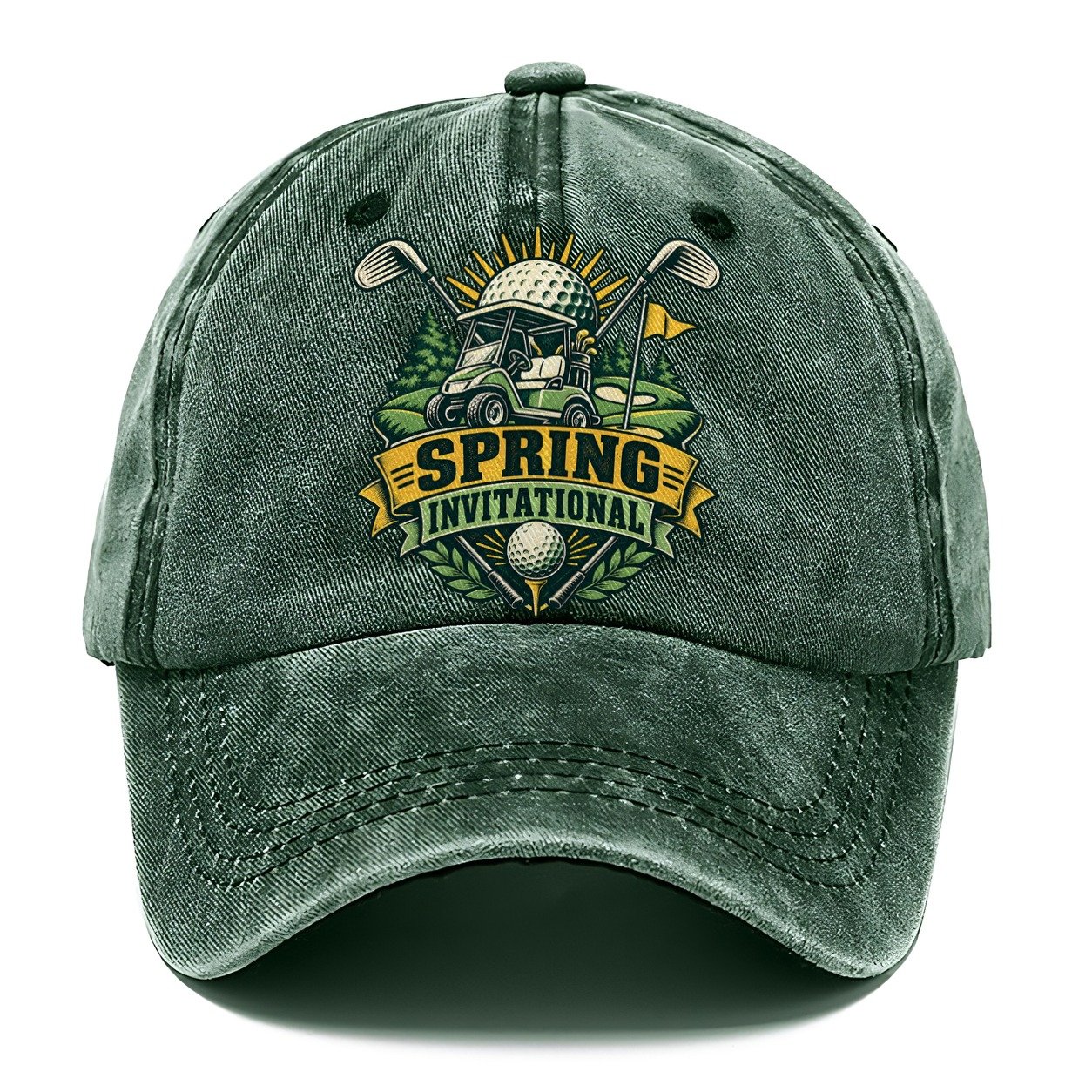 Spring Invitational Golf Life Classic Cap – Forest Mist