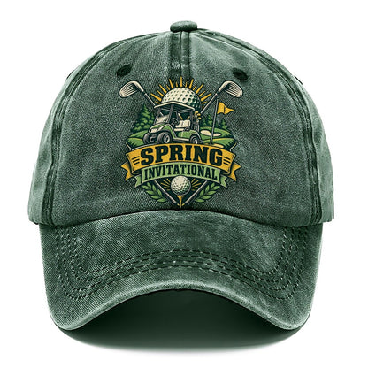 Spring Invitational Golf Life Classic Cap – Forest Mist