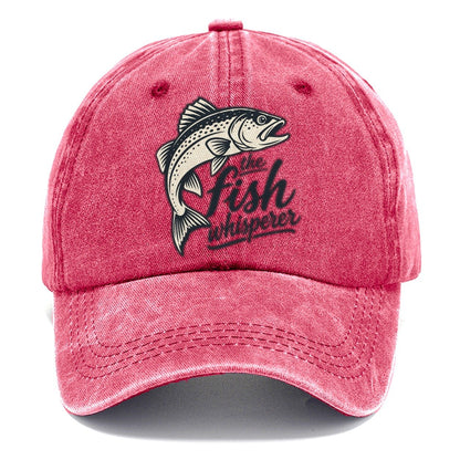 Fish Whisperer Fishing Elegant Classic Cap – Pomegranate Blush