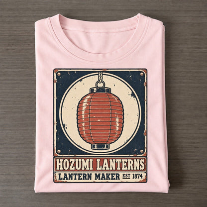 Hozumi Lantern Works Noren Trade Co Classic T-shirt – Pink