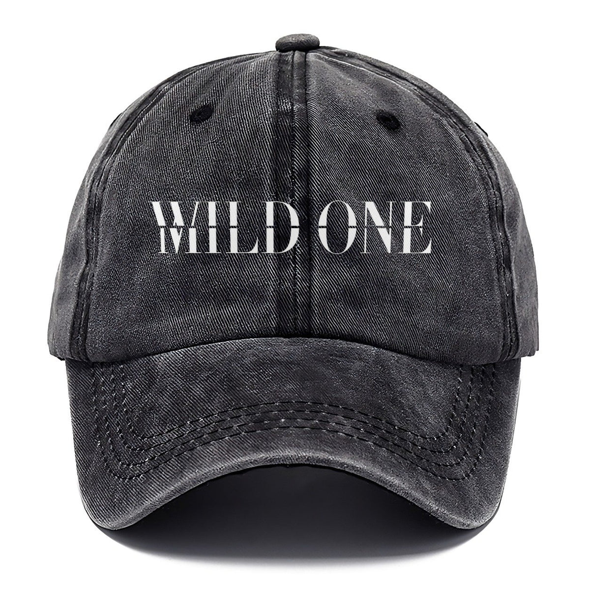 Wild One Mild One Split Feelings Classic Cap – Graphite