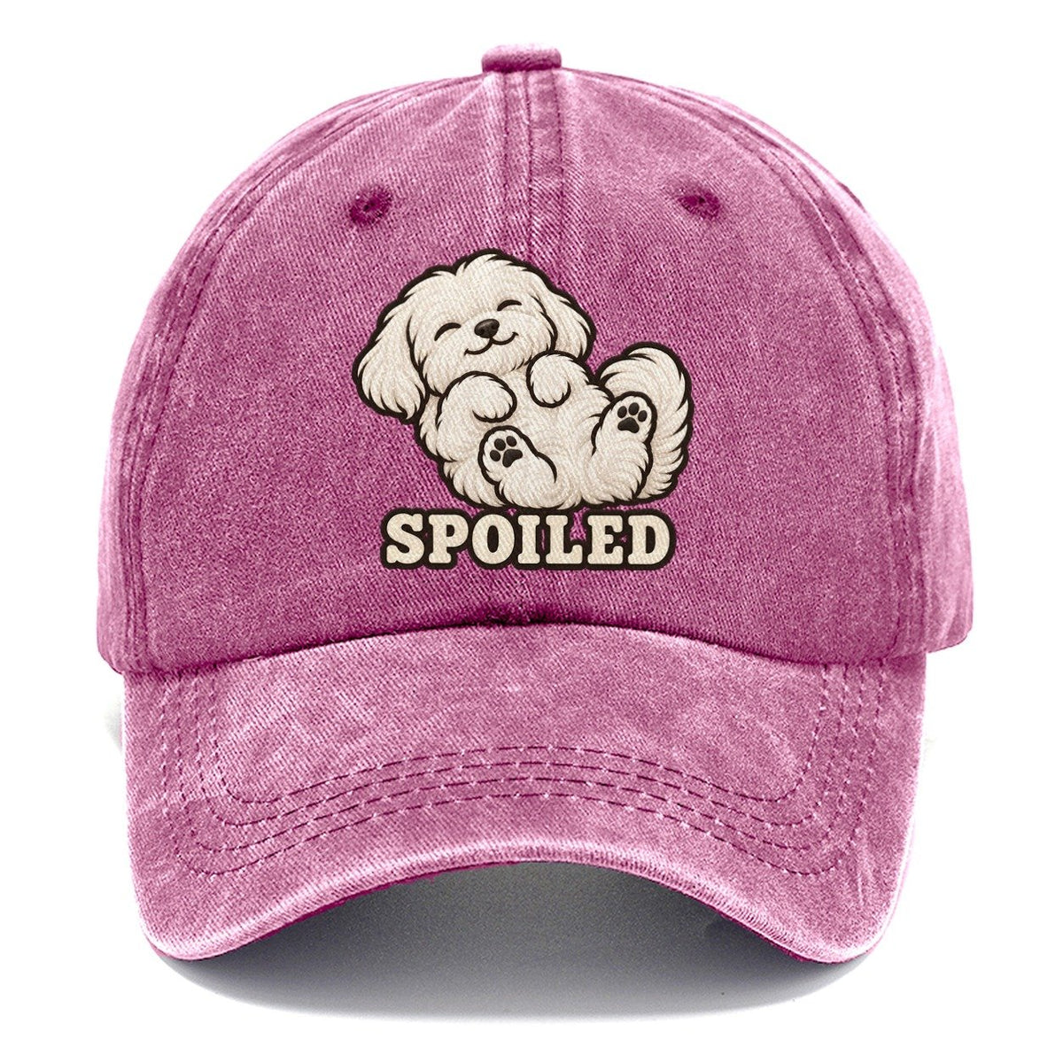 Maltese Spoiled Fan Favorites Classic Cap – Dusty Rose
