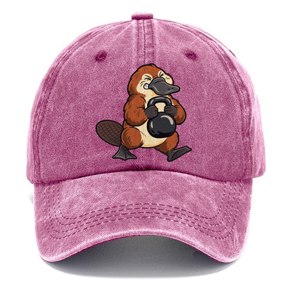 Platypus Duck Walk Animal Lifters Classic Cap – Dusty Rose