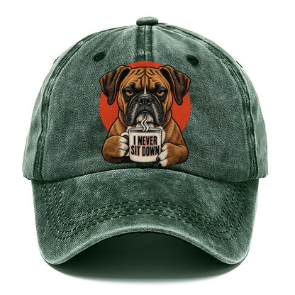 Boxer Mug Truths Dog Mug Truths Classic Cap – Forest Mist