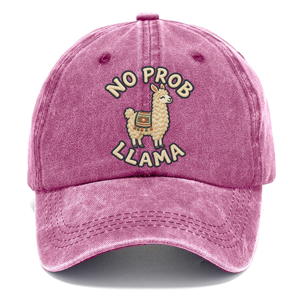 Llama Animal Puns Classic Cap – Dusty Rose