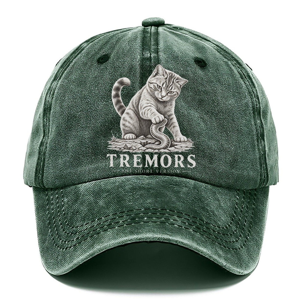 Tremors Short Version Cats Classic Cap – Forest Mist