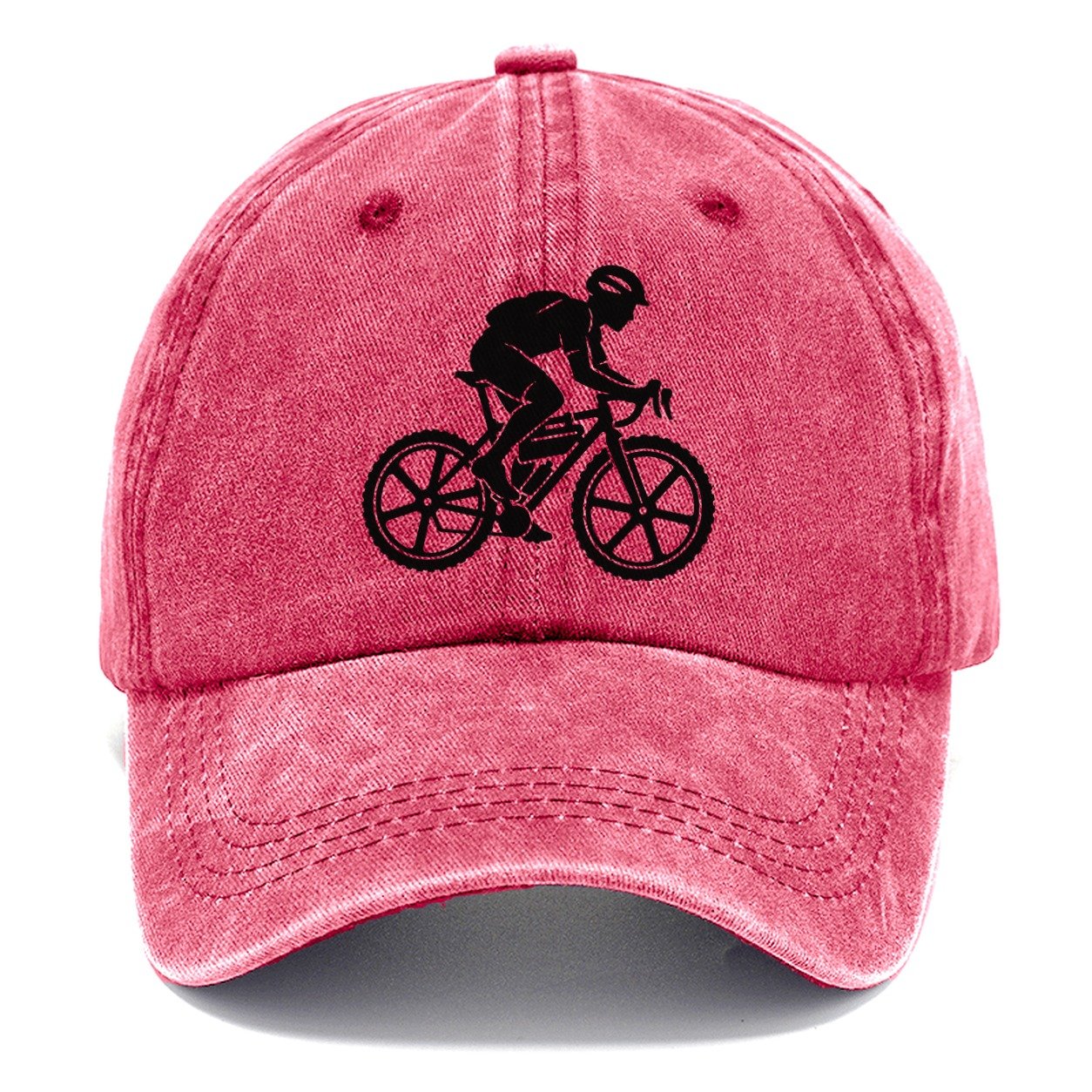 Gravel Road Explorer Cycling Life Classic Cap – Pomegranate Blush