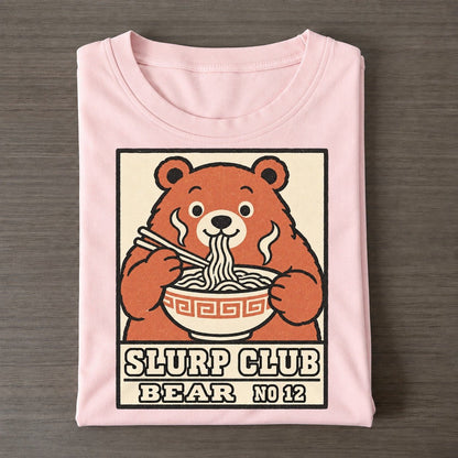 Bear Double Slurp Club Classic T-shirt – Pink
