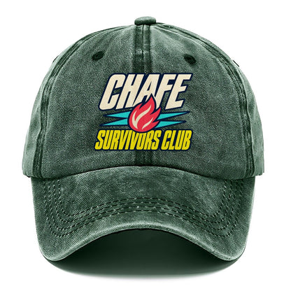 Chafe Survivors Club 90S Running Clubs Classic Cap – Forest Mist