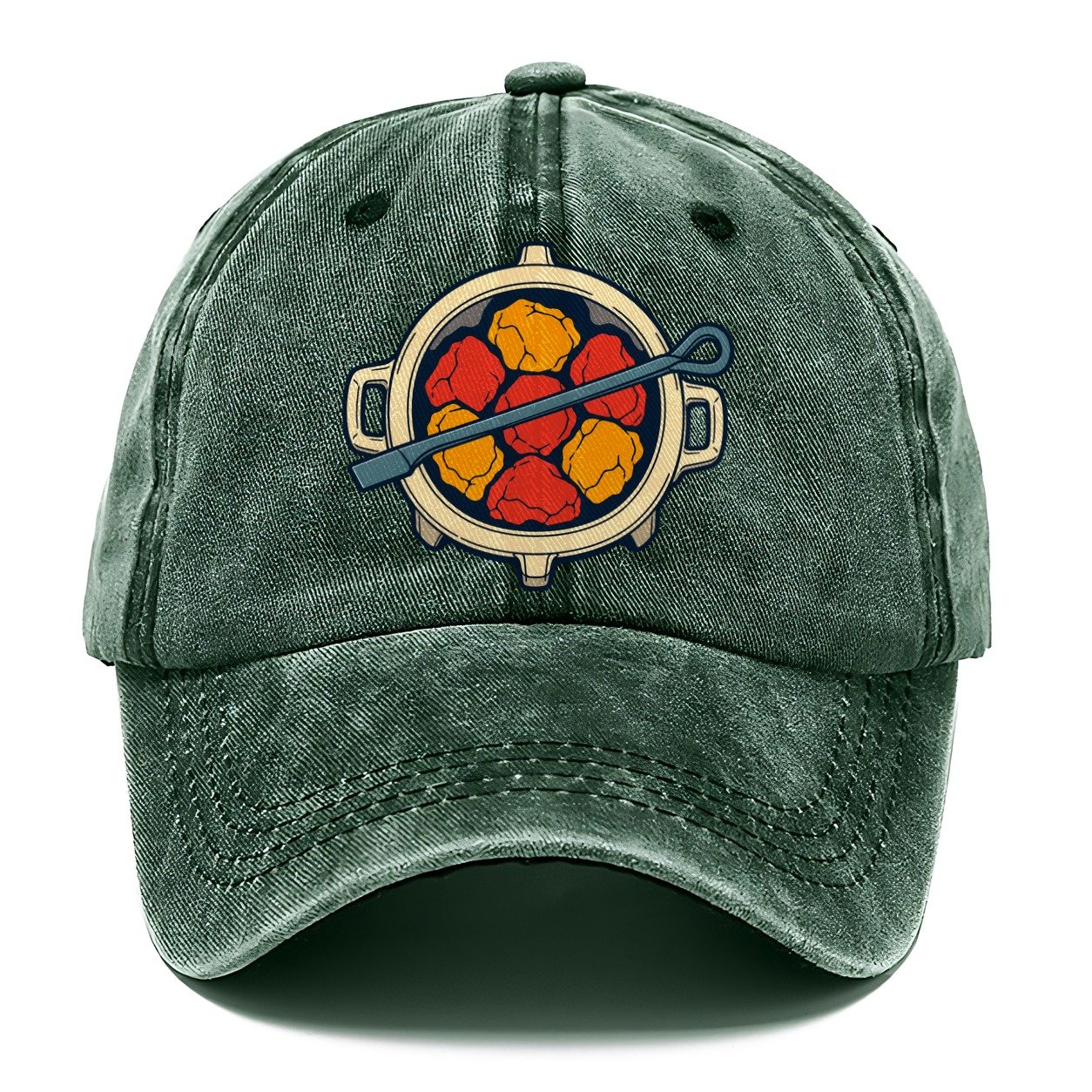 Coal Forge Firepot Blacksmithing Classic Cap – Forest Mist