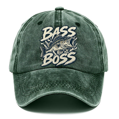 Bass Boss Fishing Elegant Classic Cap – Forest Mist