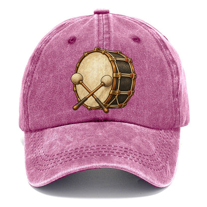 Marching Bass Drum Fan Favorites Classic Cap – Dusty Rose