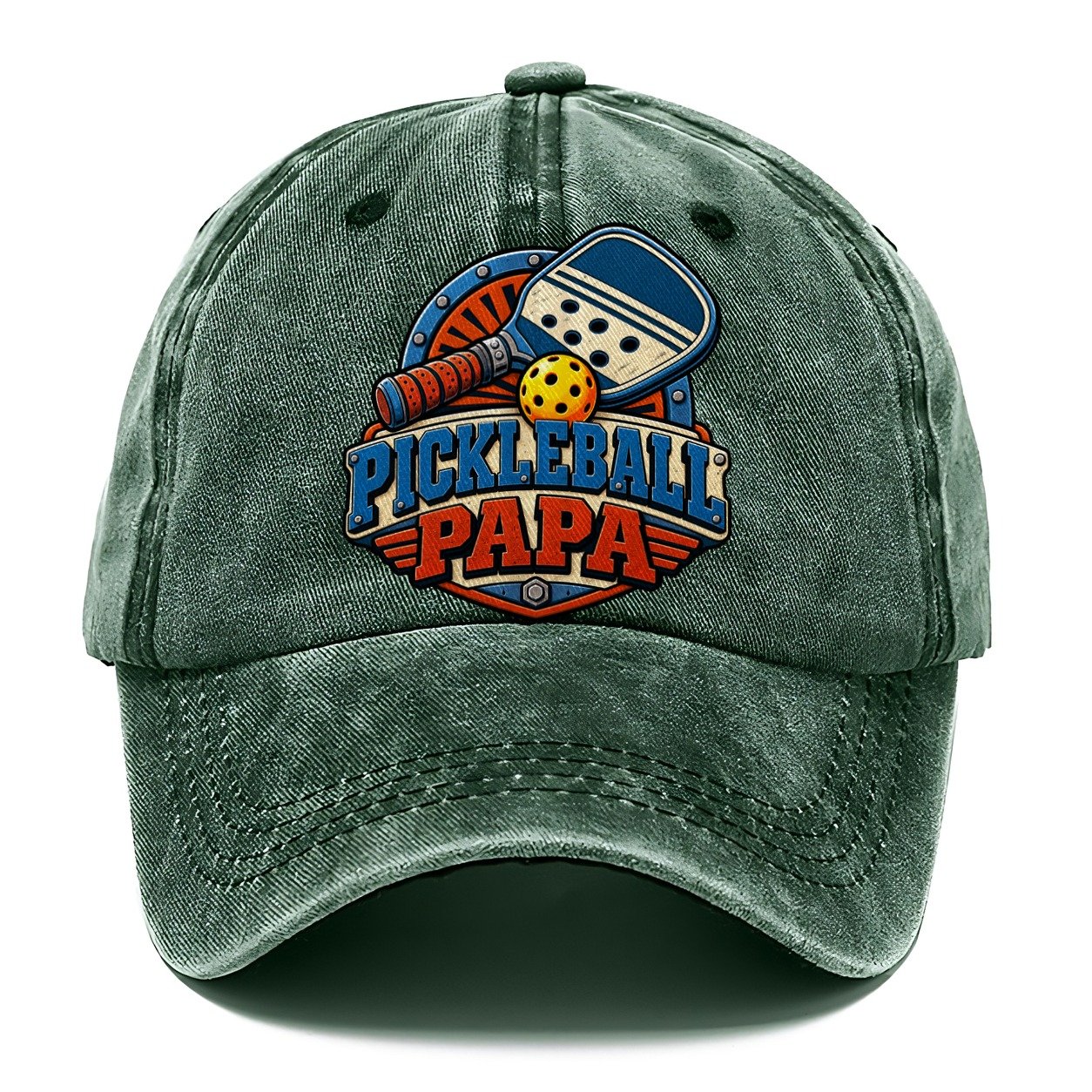 Pickleball Papa Pickleball Life Classic Cap – Forest Mist