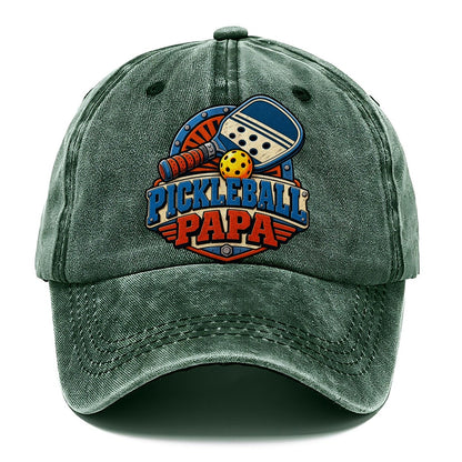 Pickleball Papa Pickleball Life Classic Cap – Forest Mist