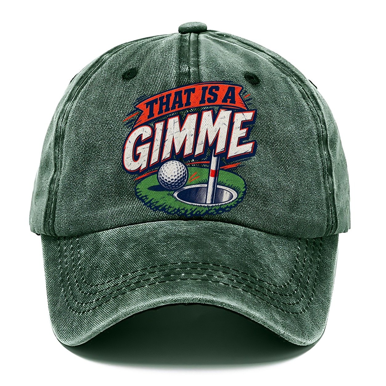 Thats A Gimme Golf Life Classic Cap – Forest Mist