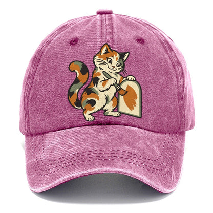 Calico Cat Painter Sundown Familiars Classic Cap – Dusty Rose
