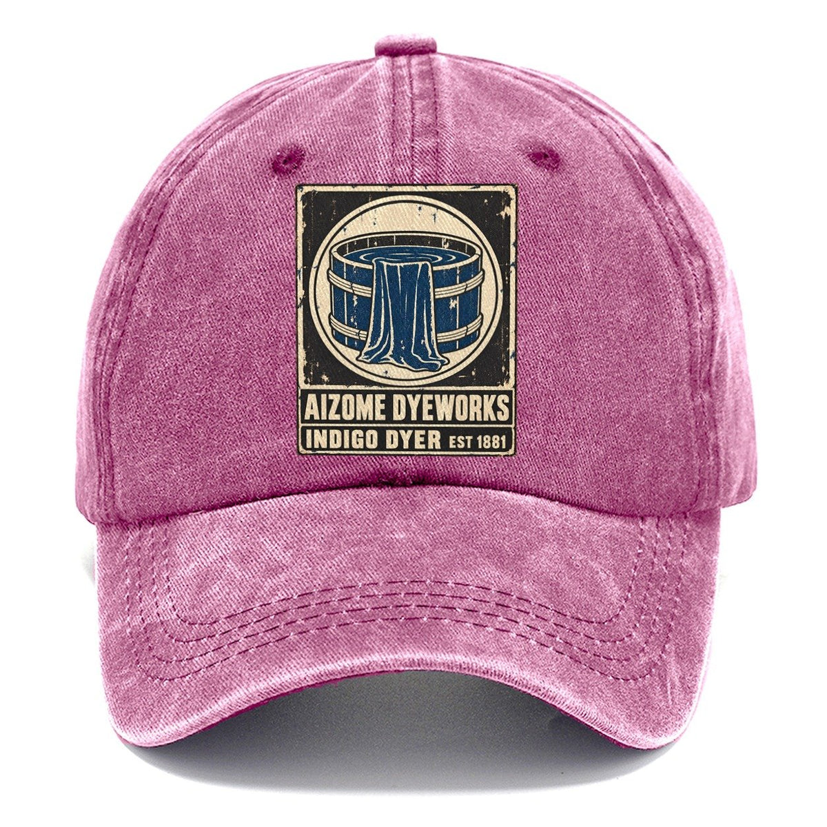 Aizome Dye House Noren Trade Co Classic Cap – Dusty Rose