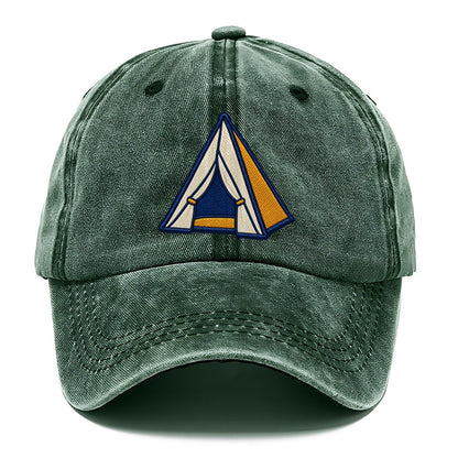 Dome Camping Tent Tiny Solo Marks Classic Cap – Forest Mist