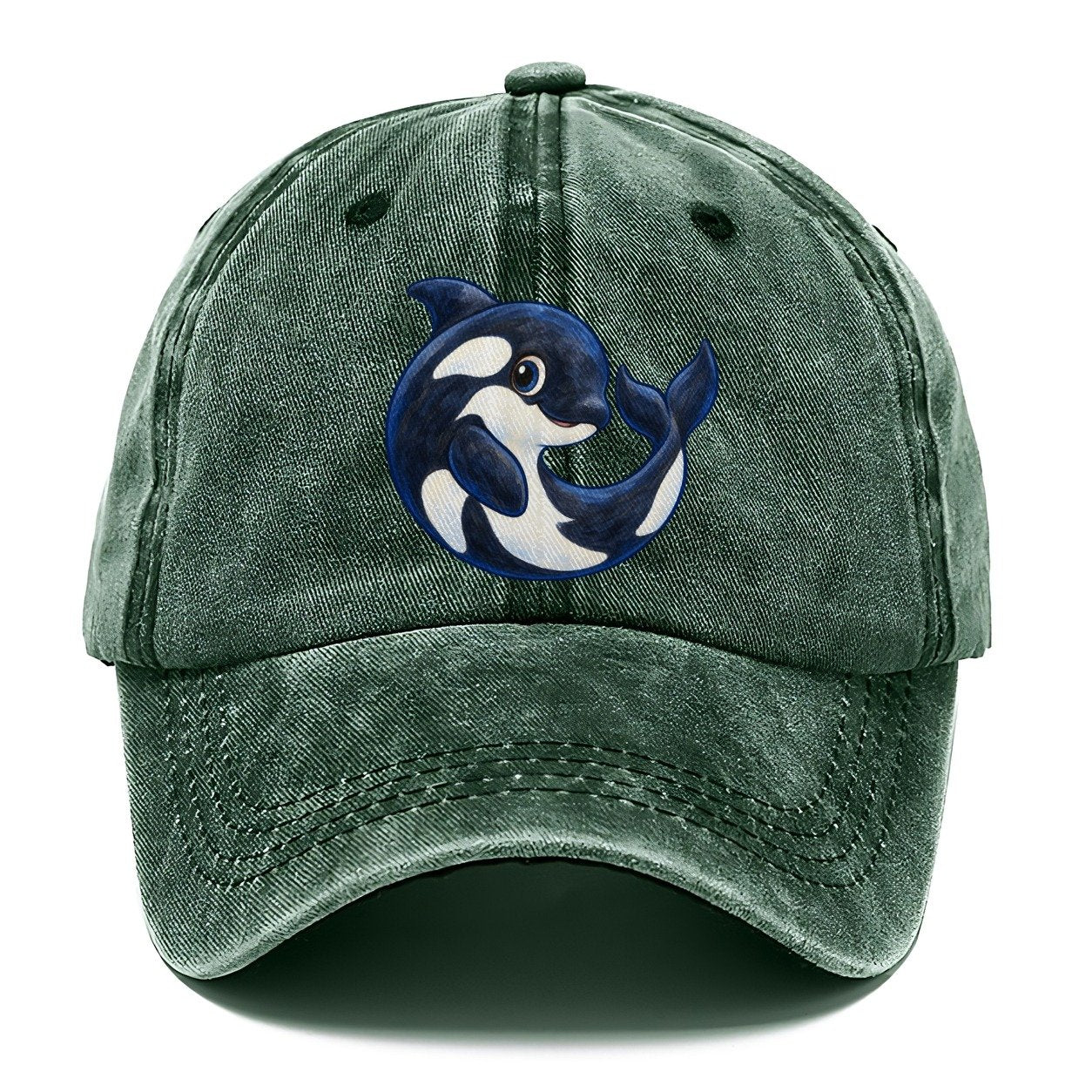 Orca Moon Curl Sea Sprite Classic Cap – Forest Mist