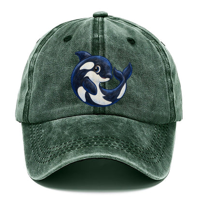 Orca Moon Curl Sea Sprite Classic Cap – Forest Mist