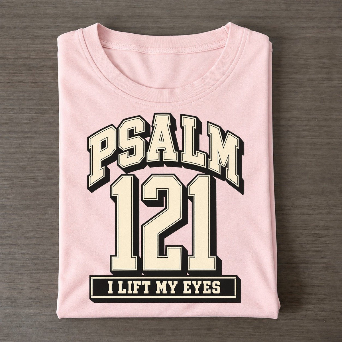 Psalm 121 Varsity Chapel Varsity Classic T-shirt – Pink